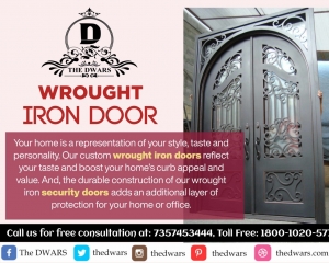 custom wrought iron doors